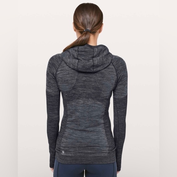 Lululemon Swiftly Wool 1/2 Zip Hoodie - Picture 3 of 8